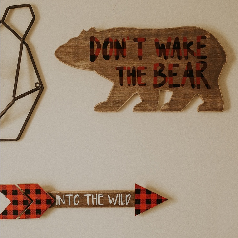 Woodland nursery decor